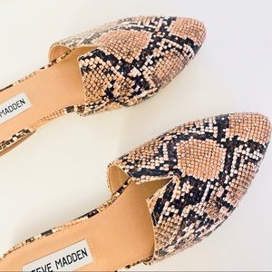 Steve Madden Ally Mule Slip On in Tan Snack